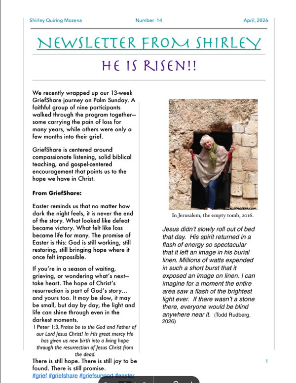 Spring 2026 Newsletter